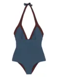 Fisico reversible swimsuit - Blue