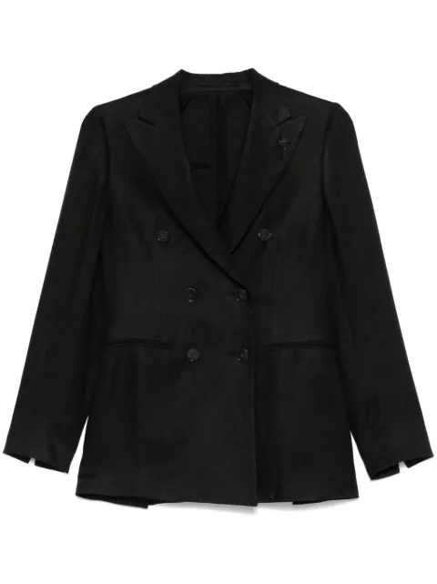 Lardini brooch-detail blazer