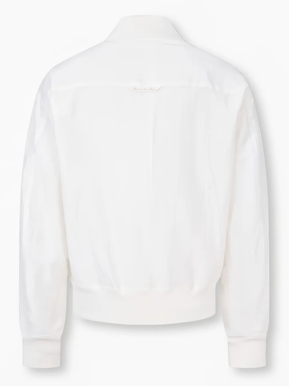 Man On The Boon. classic bomber jacket - Wit