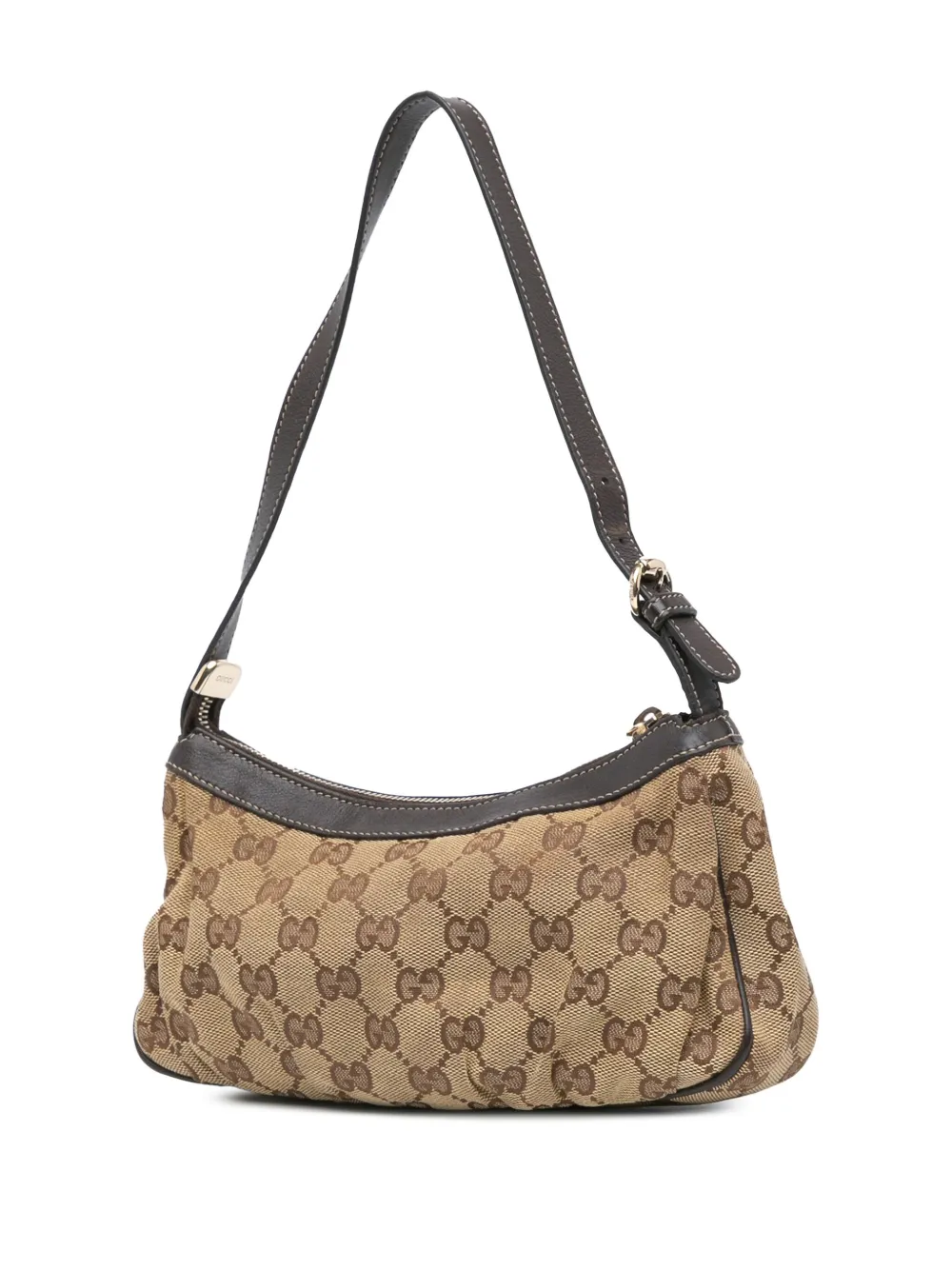 Gucci Pre-Owned 2000-2015 GG Canvas Lovely Heart Pochette shoulder bag - Bruin