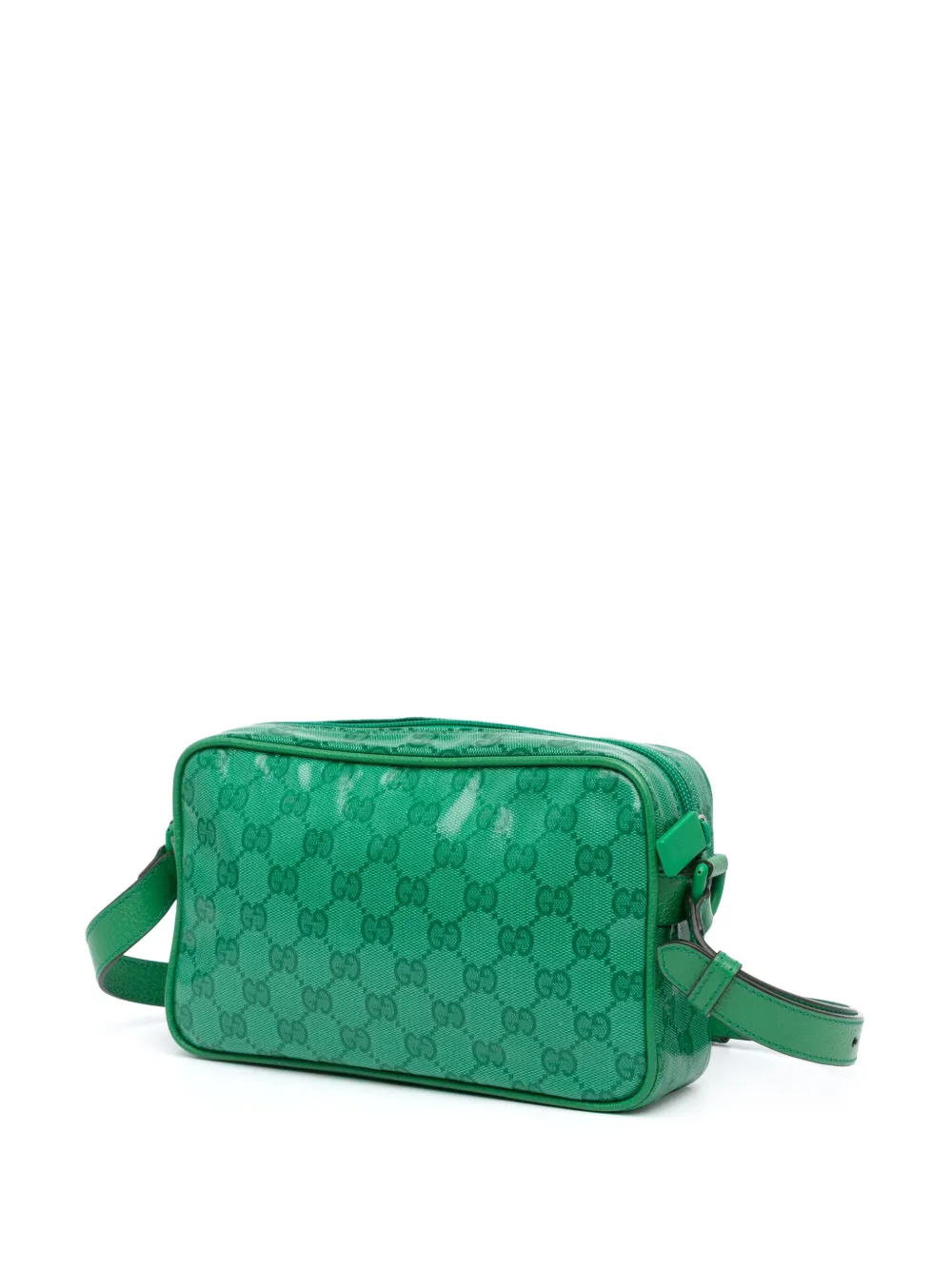 Gucci Pre-Owned 2016-2024 Mini GG Crystal crossbodytas - Groen