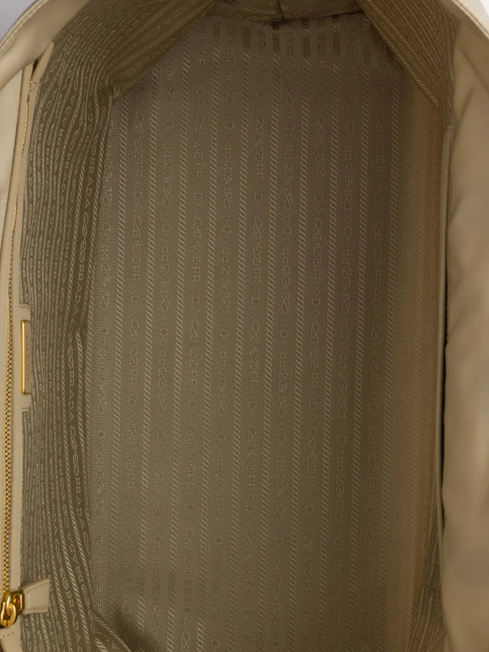Prada Re-Edition 1978 grote shopper Beige