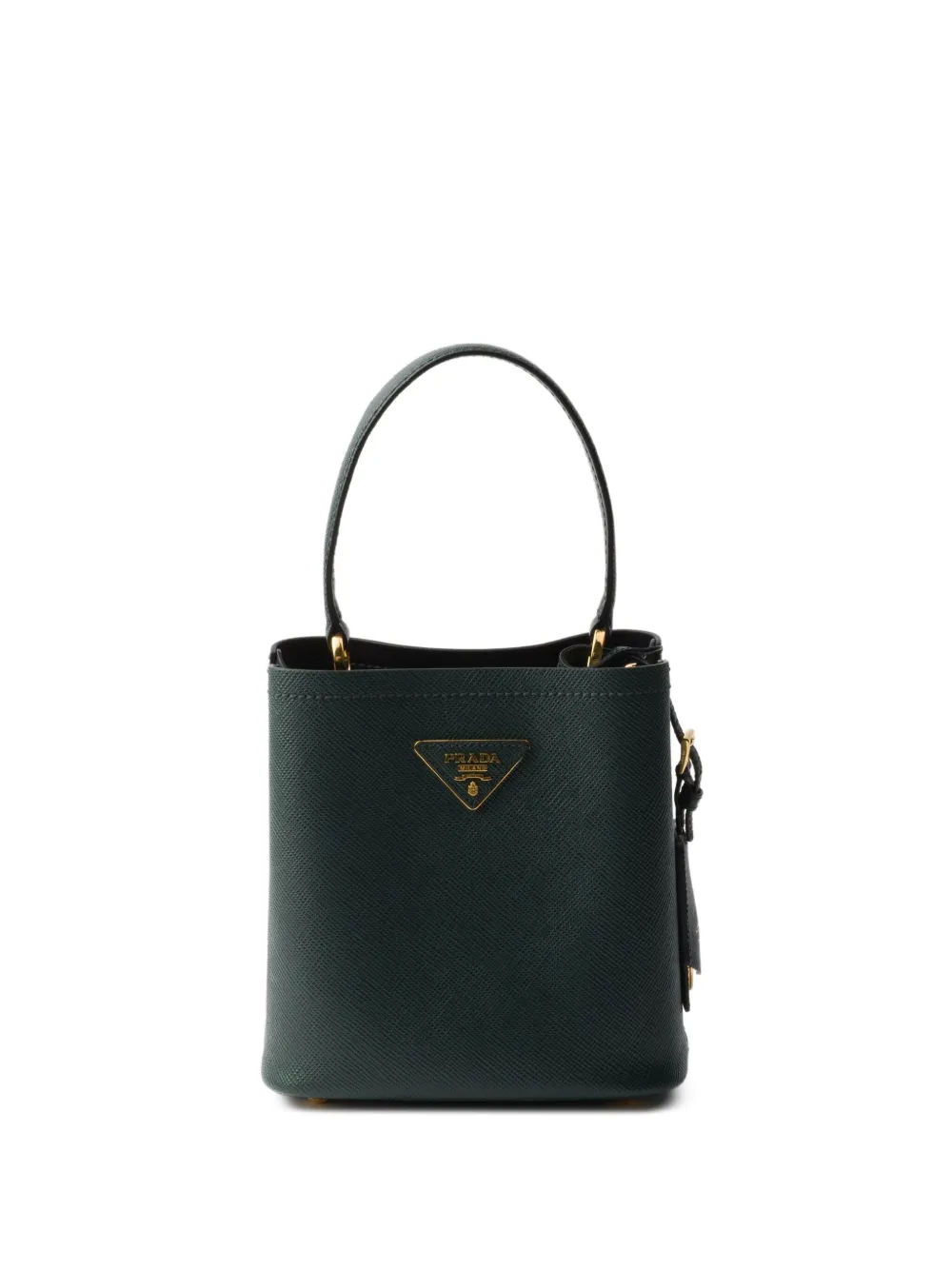 Prada パニエ ミニ バケットバッグ - グリーン Prada パニエ ミニ バケットバッグ - グリーン