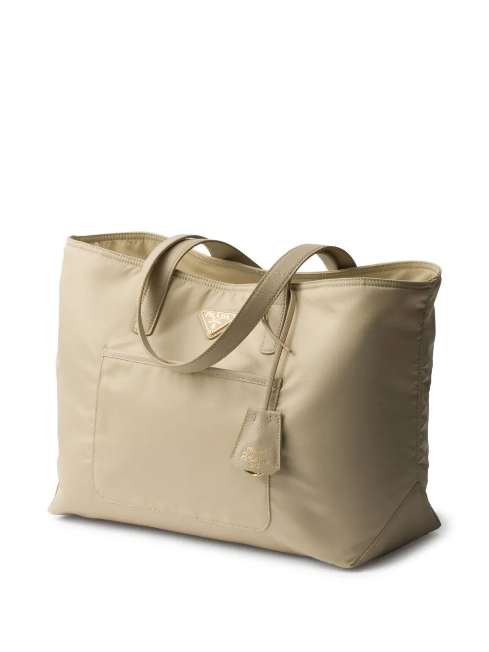 Prada Re-Edition 1978 medium shopper Beige