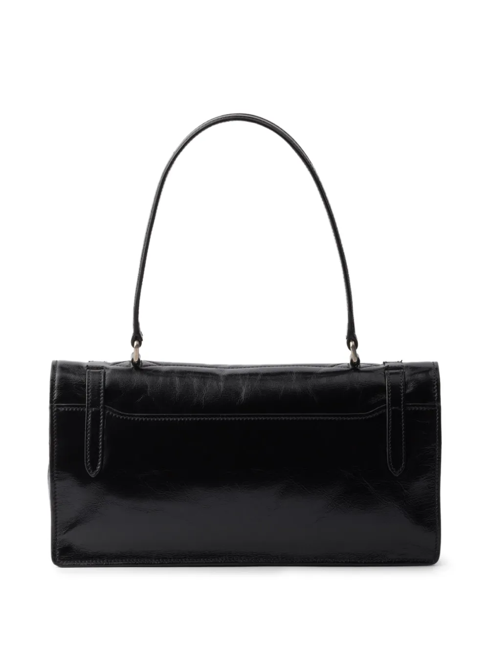 Prada medium leather shoulder bag - Zwart