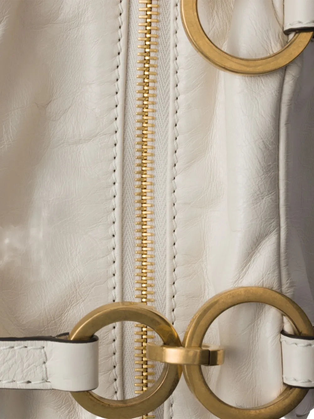 Prada Dangle mini-shopper Wit