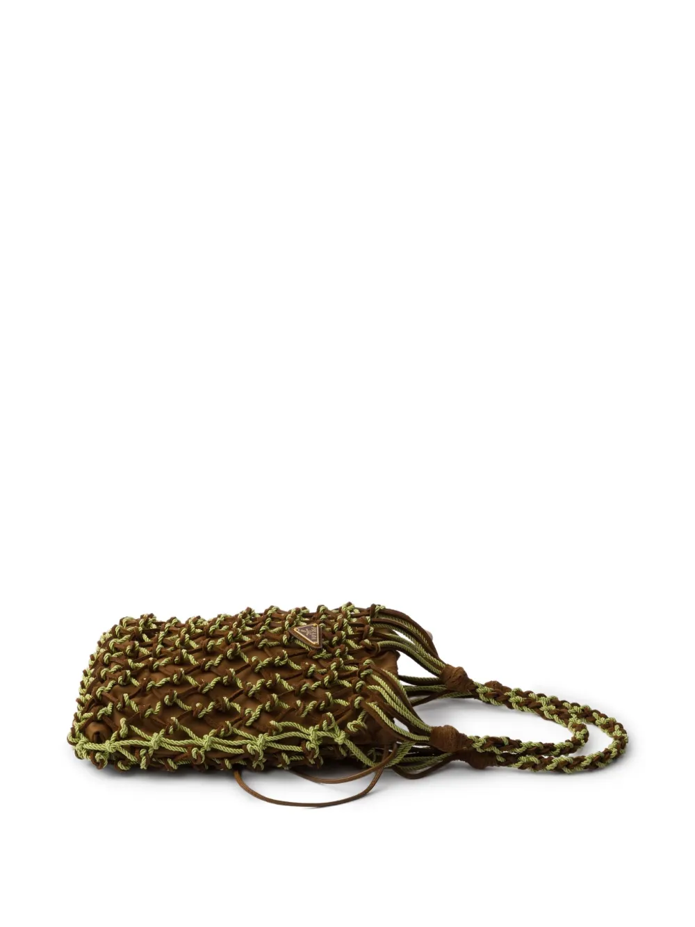 Prada Small Macramé Tote Bag