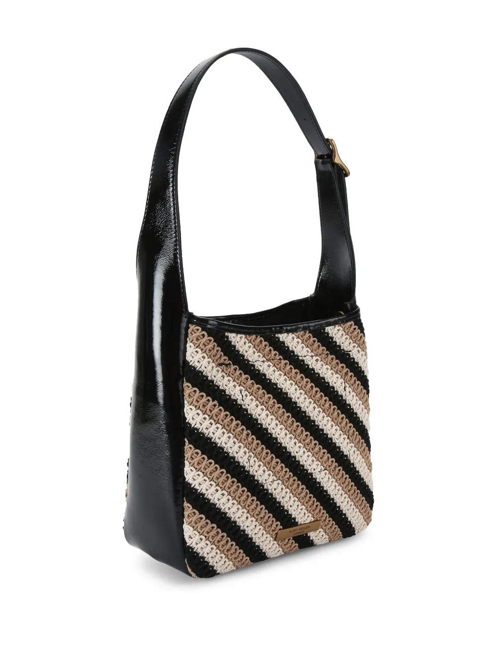 Kurt Geiger London small Bond hobo bag - Zwart