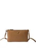 Prada leather shoulder bag - Brown