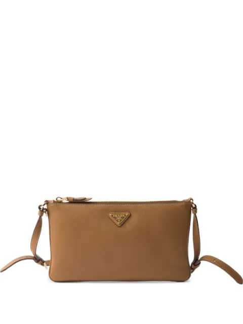 Prada leather shoulder bag