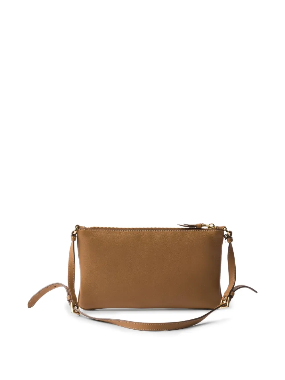 Prada leather shoulder bag - Bruin