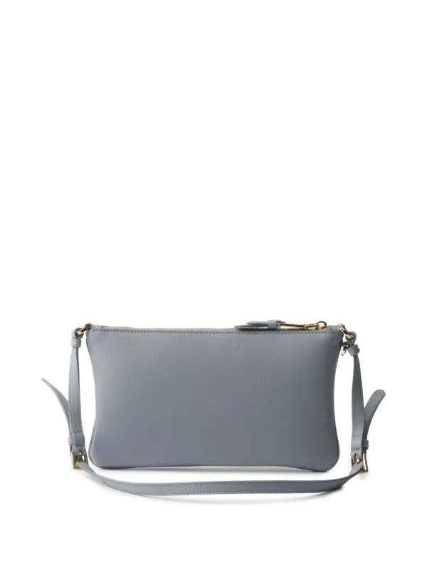 Prada Leather Shoulder Bag | Blue | FARFETCH