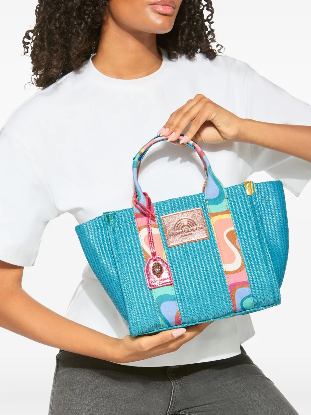 Kurt Geiger London Southbank kleine shopper Blauw