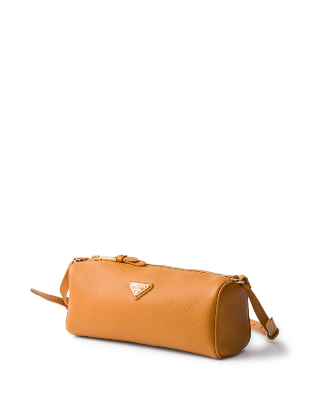 Prada Leren schoudertas Oranje