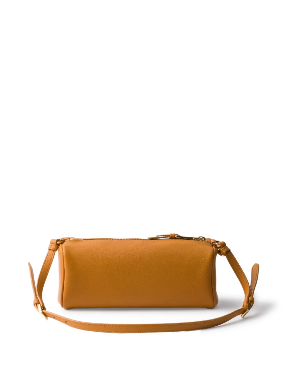Prada Leren schoudertas Oranje
