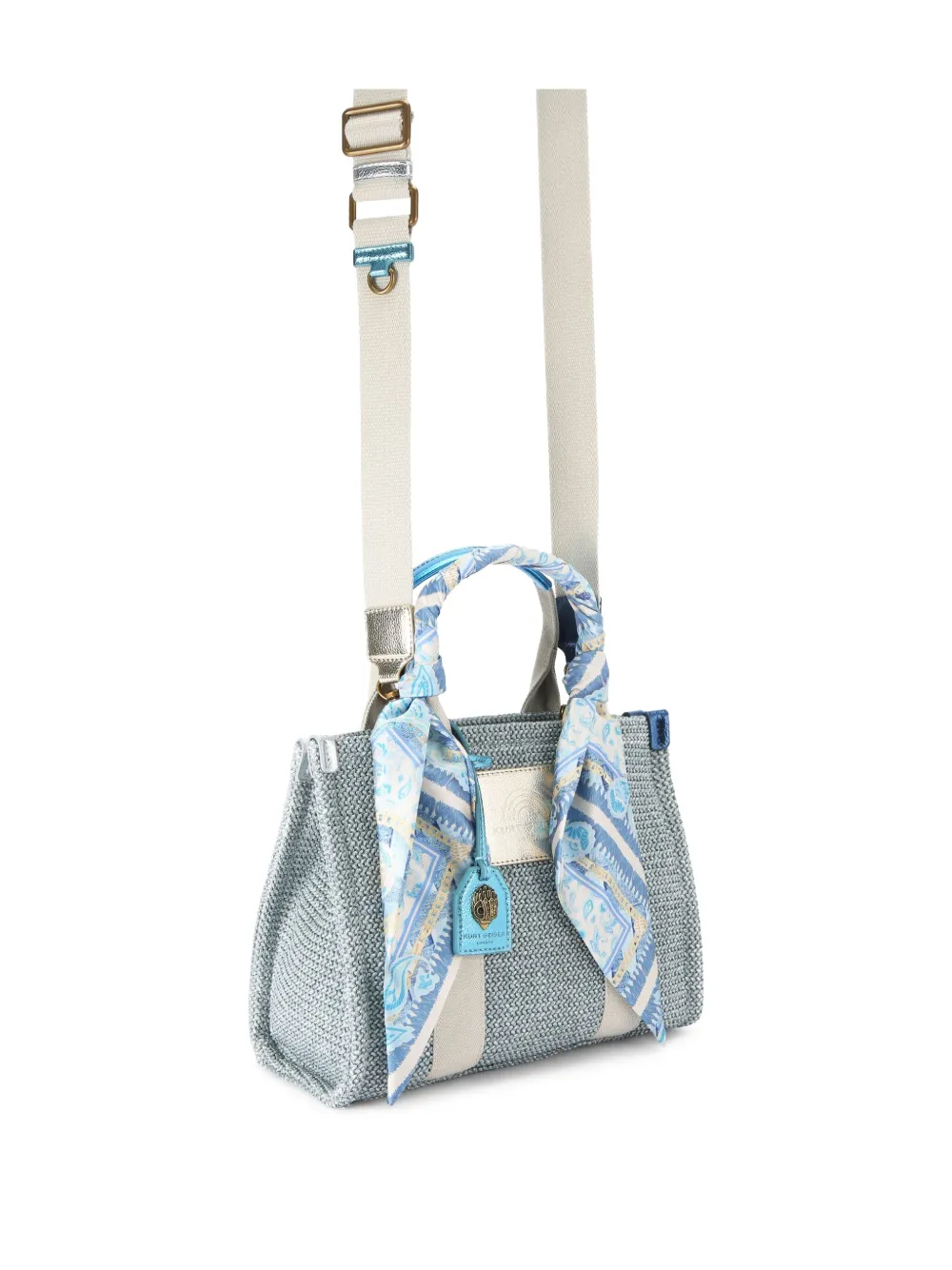 Kurt Geiger London Southbank kleine shopper Blauw