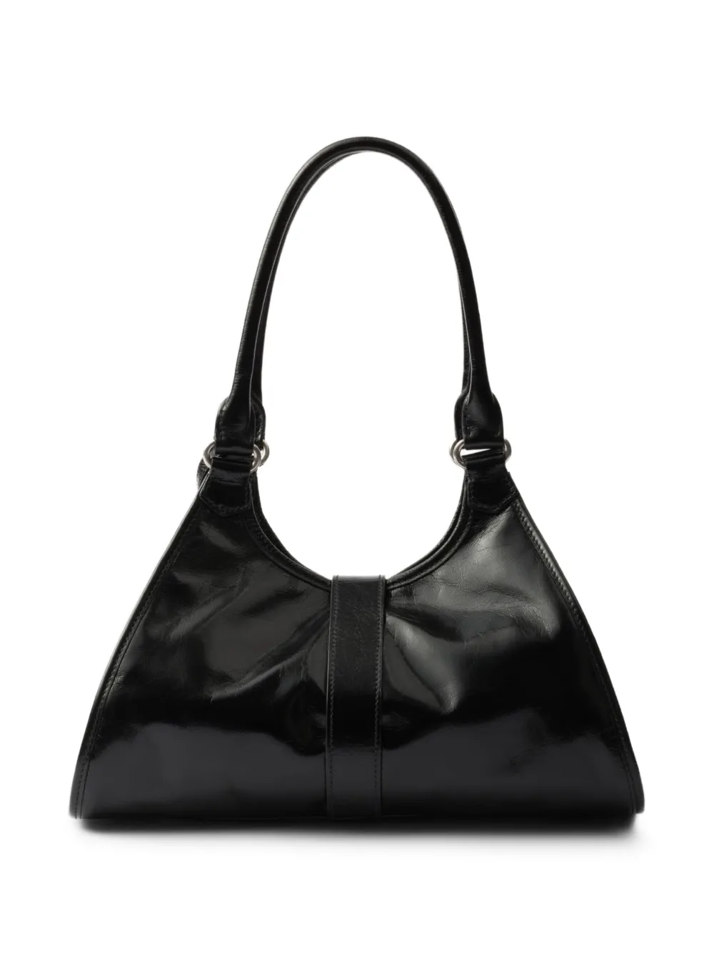 Prada Medium leren shopper - Zwart