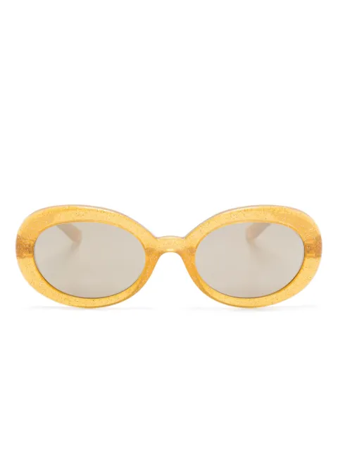 Dolce & Gabbana Eyewear logo-appliqué sunglasses