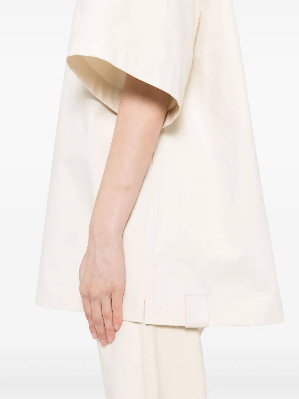 JIL SANDER+ Katoenen jack Beige