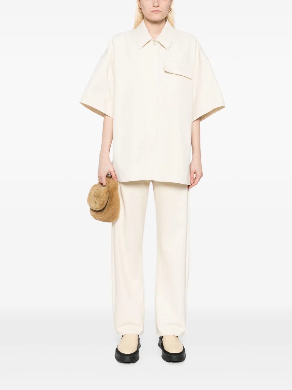 JIL SANDER+ chamarra de algodón | Chamarras oversize | Image 2