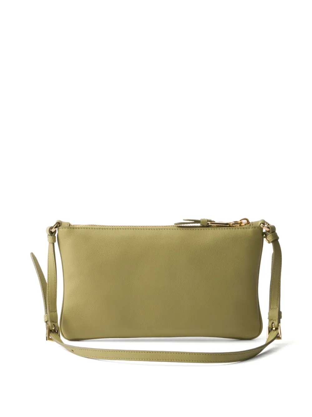 Prada leather shoulder bag - Groen