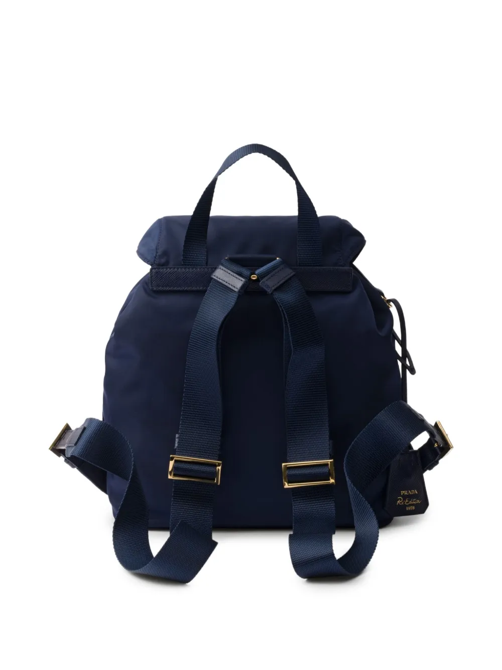 Prada Kleine Re-Nylon rugzak - Blauw