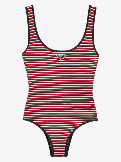 Prada Costume da bagno a righe
