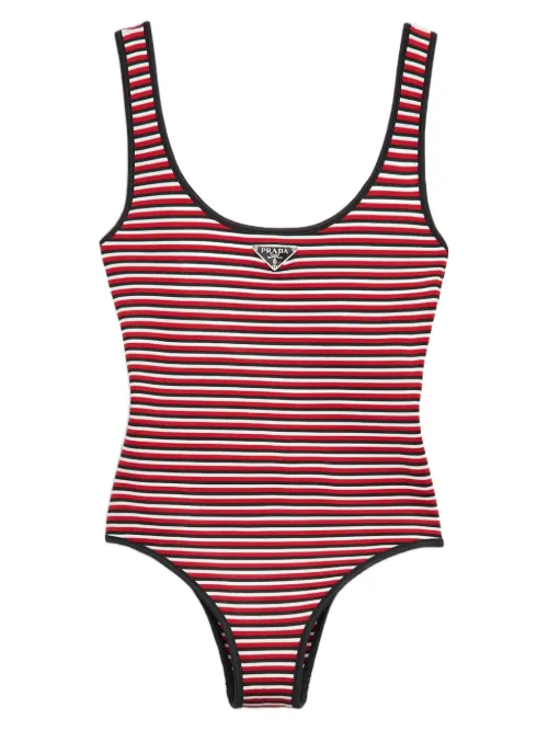 Maillot de bain à rayures - Prada - Modalova