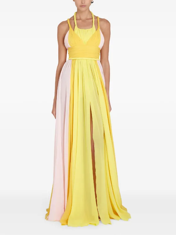 Giambattista Valli Layered Dress | Yellow | FARFETCH