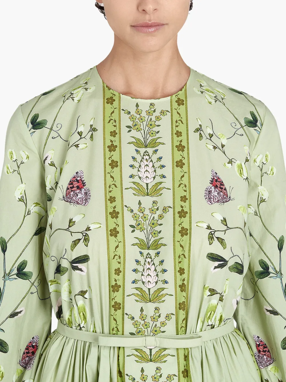 Giambattista Valli Jurk met print Groen