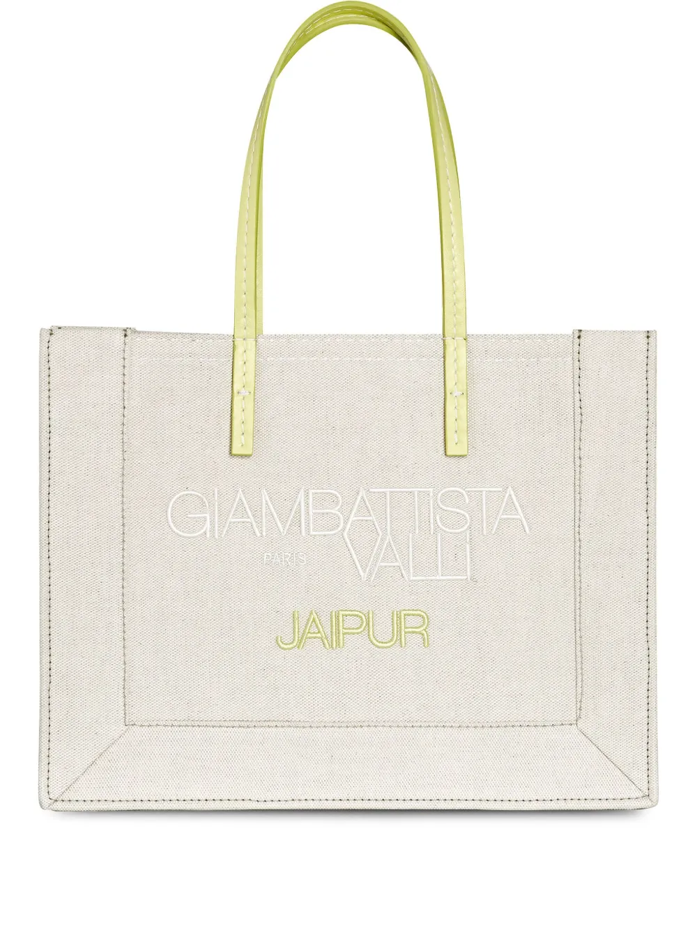 Giambattista Valli Borsa tote in pelle - Bianco