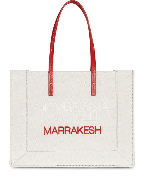 Giambattista Valli canvas tote bag