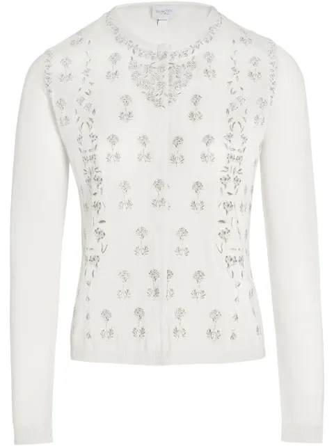 Giambattista Valli embroidered cashmere jumper