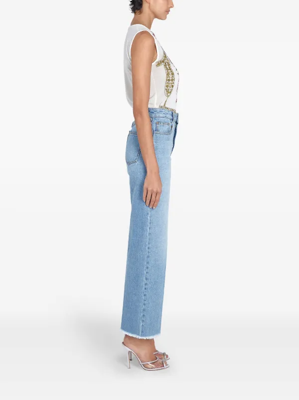 Giambattista Valli Creased Jeans | Blue | FARFETCH LB