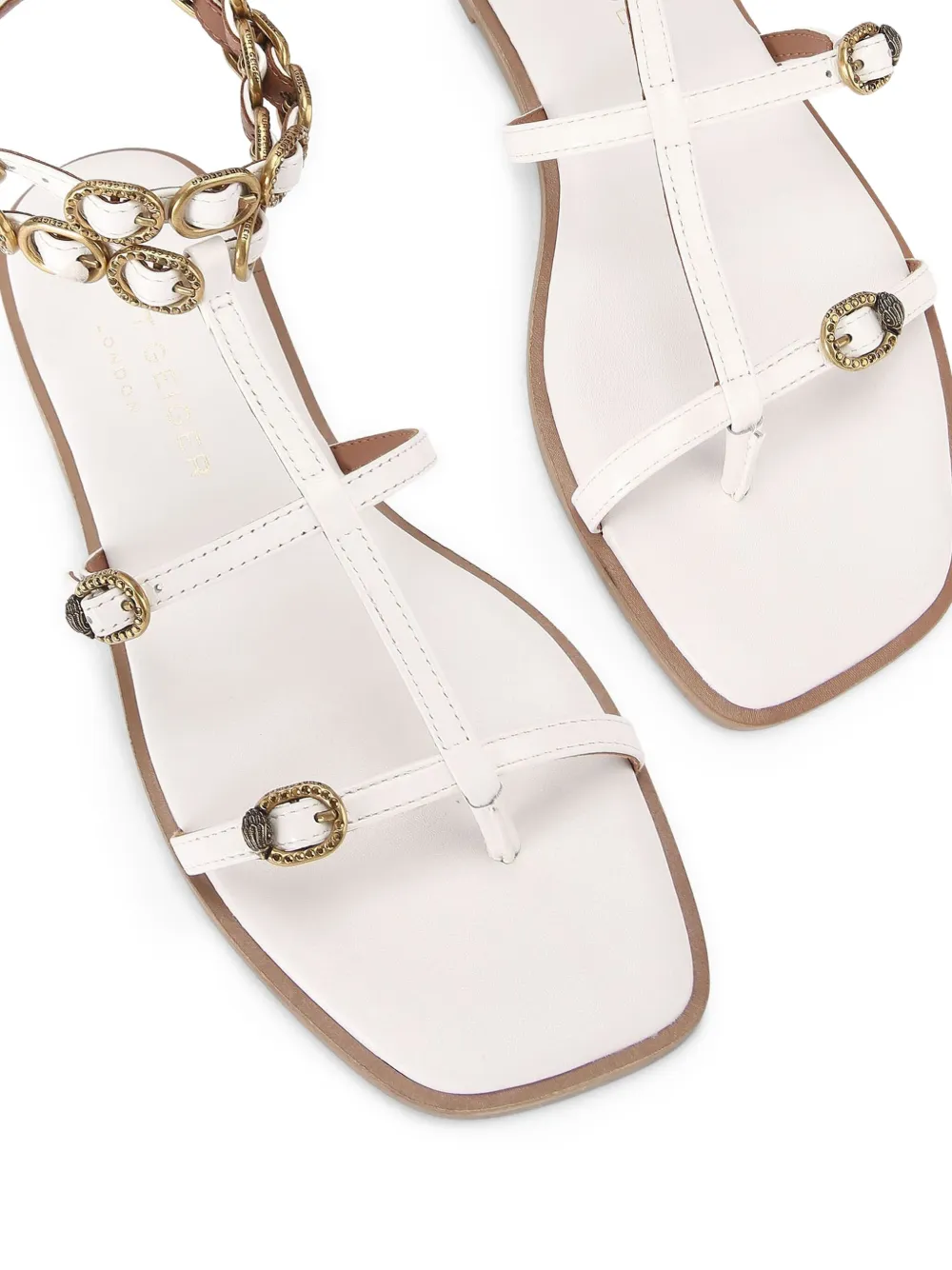 Kurt Geiger London Regent Gladiator sandals White