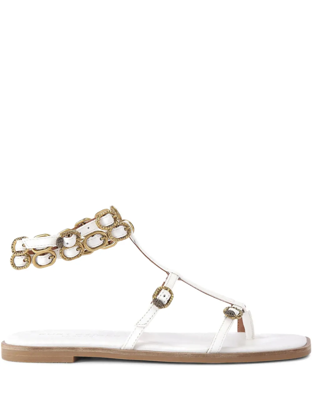 Kurt Geiger London Regent Gladiator sandals White