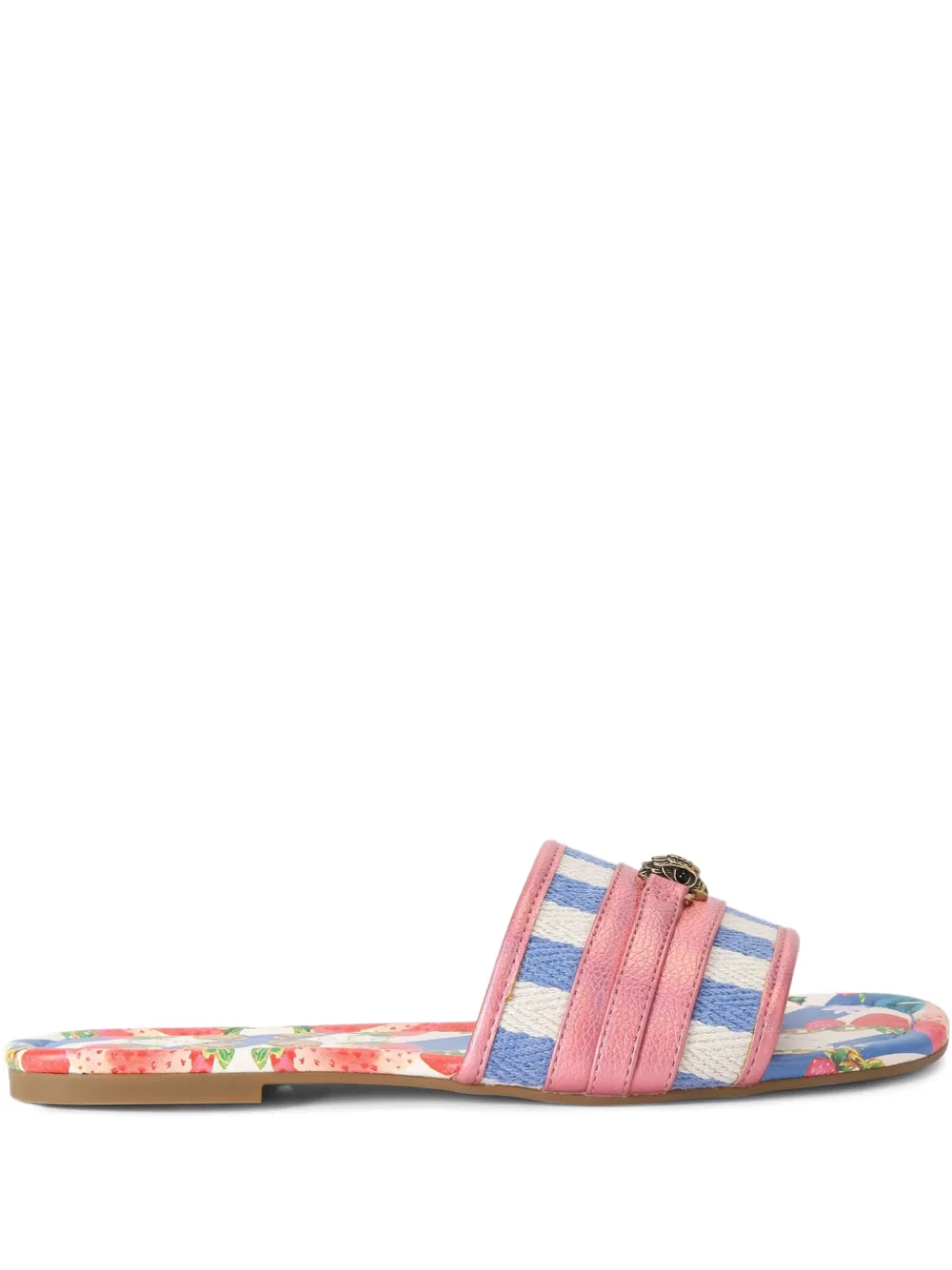 Kurt Geiger London Soundback flat sandals Blue