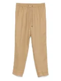 Moncler linen track pants - Neutrals