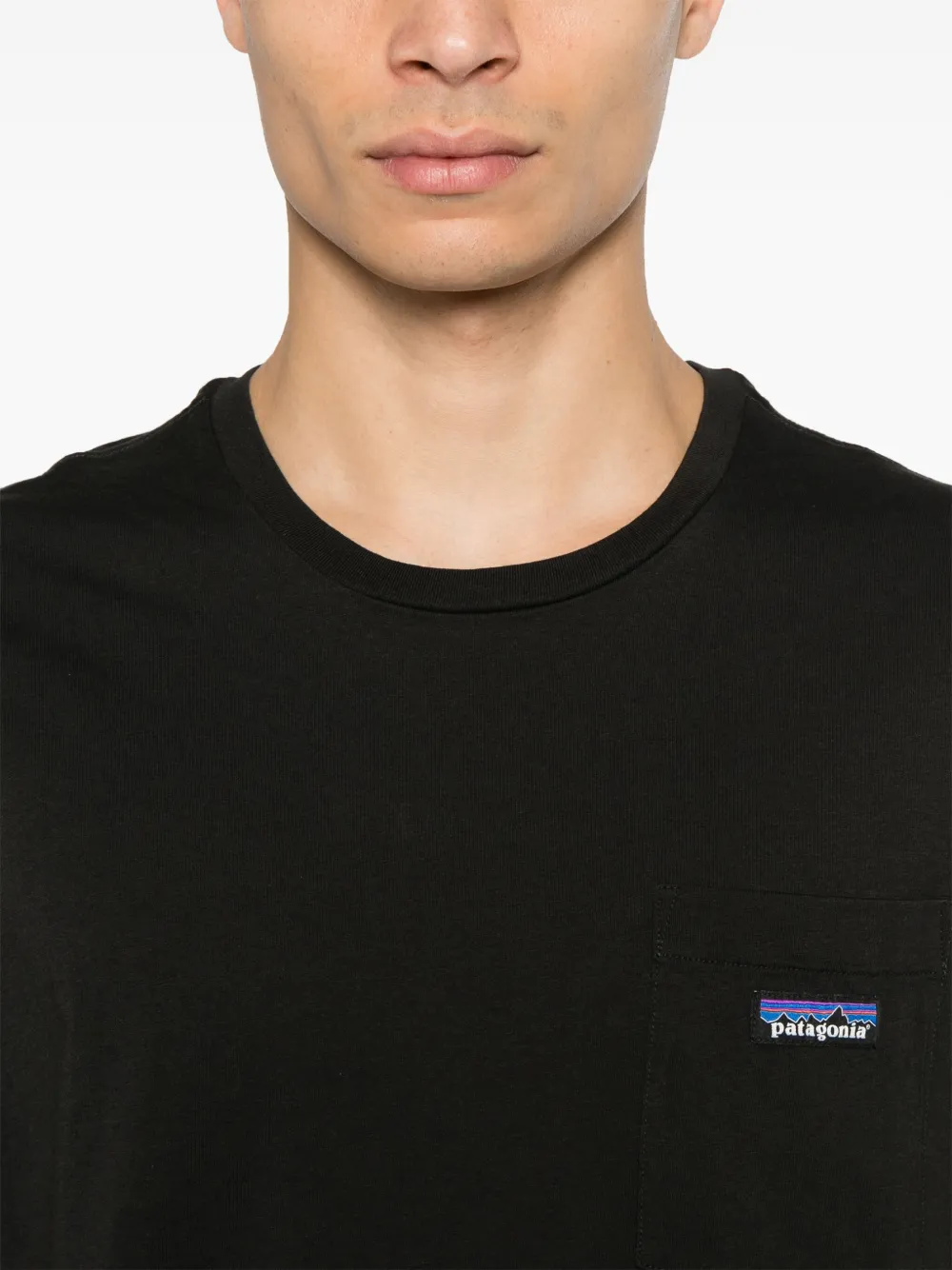 Patagonia Daily Pocket T-shirt Zwart
