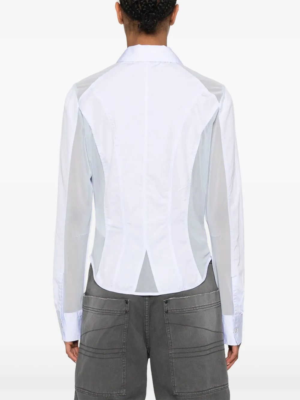 OUR LEGACY Cincher blouse Blauw