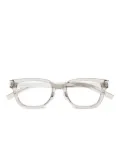 Saint Laurent Eyewear rectangle-frame glasses - White