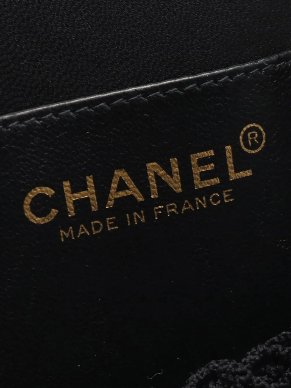 CHANEL Pre-Owned 2002-2003 Lambskin and Satin Camellia Flower Evening Bag handbag | Bags | Image 4