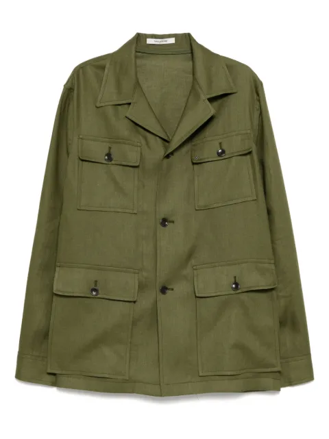 Tagliatore linen shirt jacket