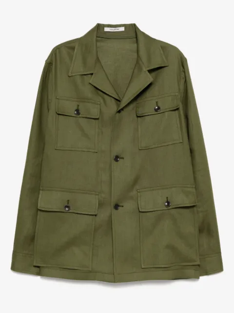 Tagliatore Hemdjacke aus Leinen