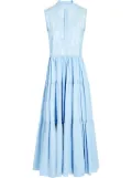 Giambattista Valli floral-embroidered dress - Blue