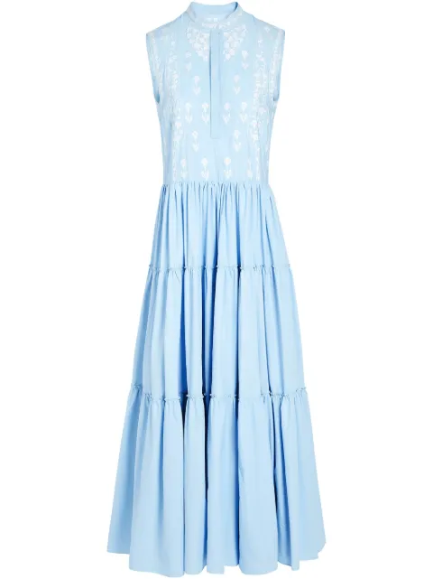 Giambattista Valli floral-embroidered dress