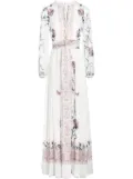 Giambattista Valli printed dress - White
