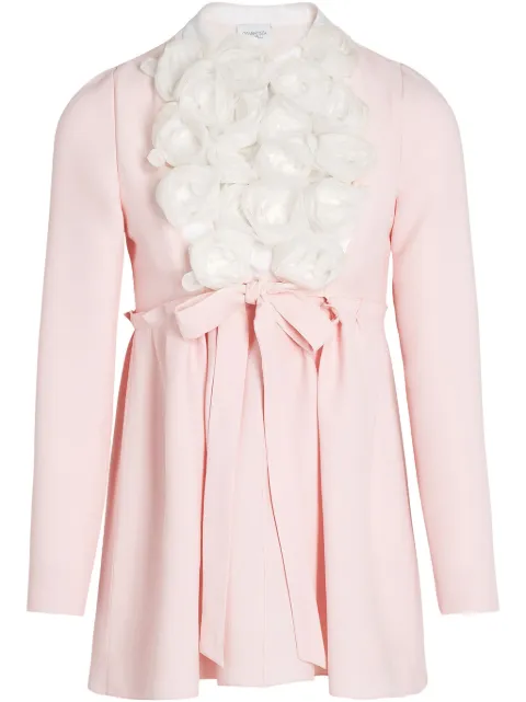 Giambattista Valli floral-appliqué dress