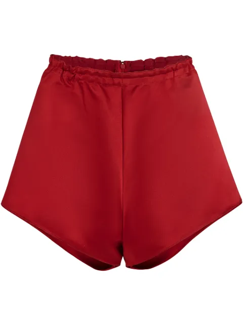 Giambattista Valli bermudas con pretina elástica