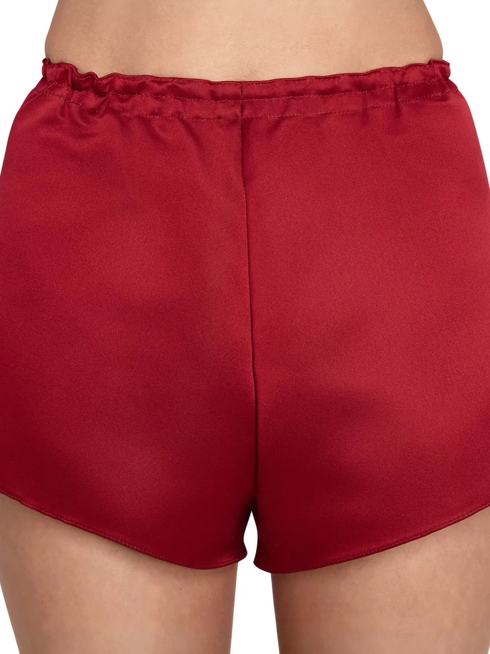 Giambattista Valli Shorts met elastische taille Rood